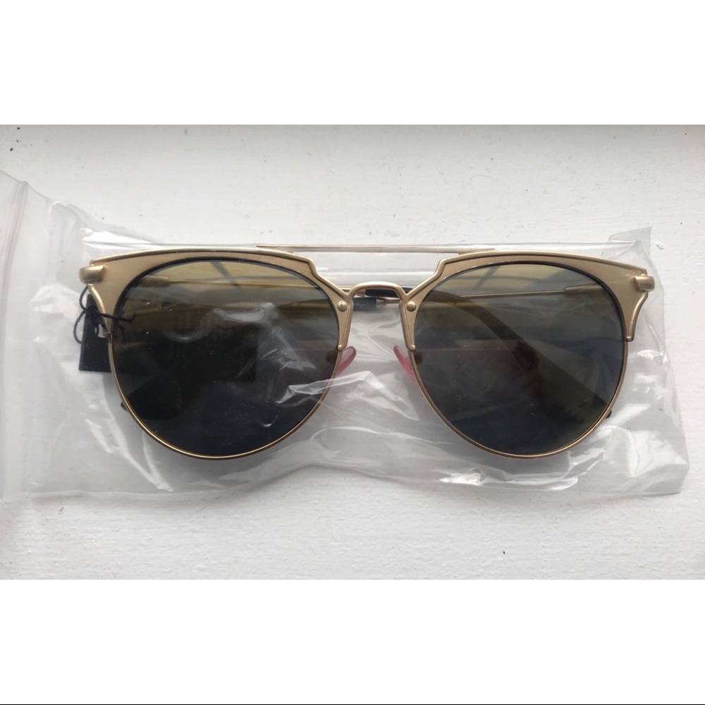 Gold Frame Sunglasses